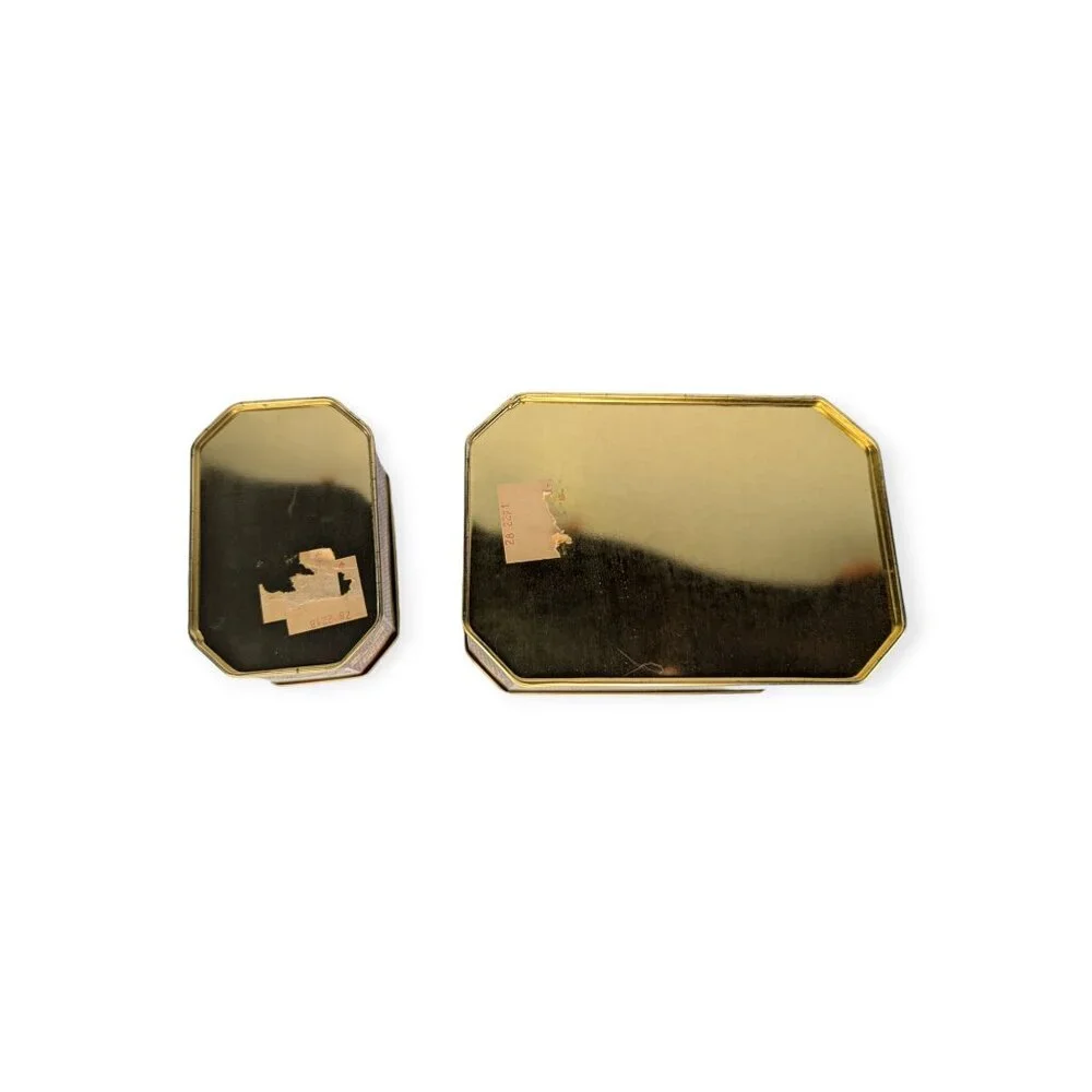 Vintage Metal L.N.E.R Train Tins Set of 2